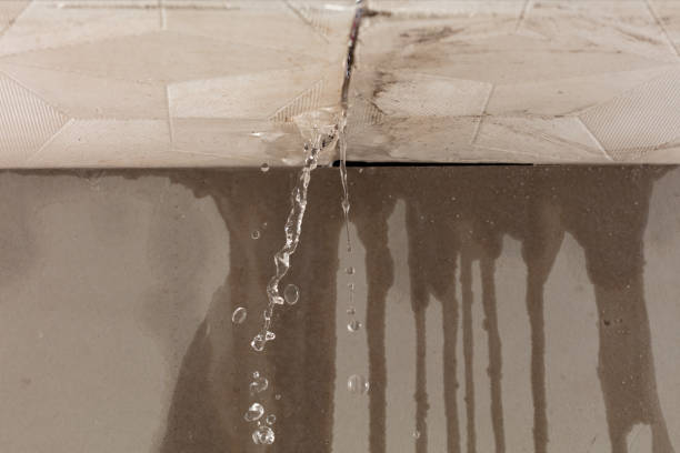 Professional Flood Damage Cleanup technician working in Somerville, TX